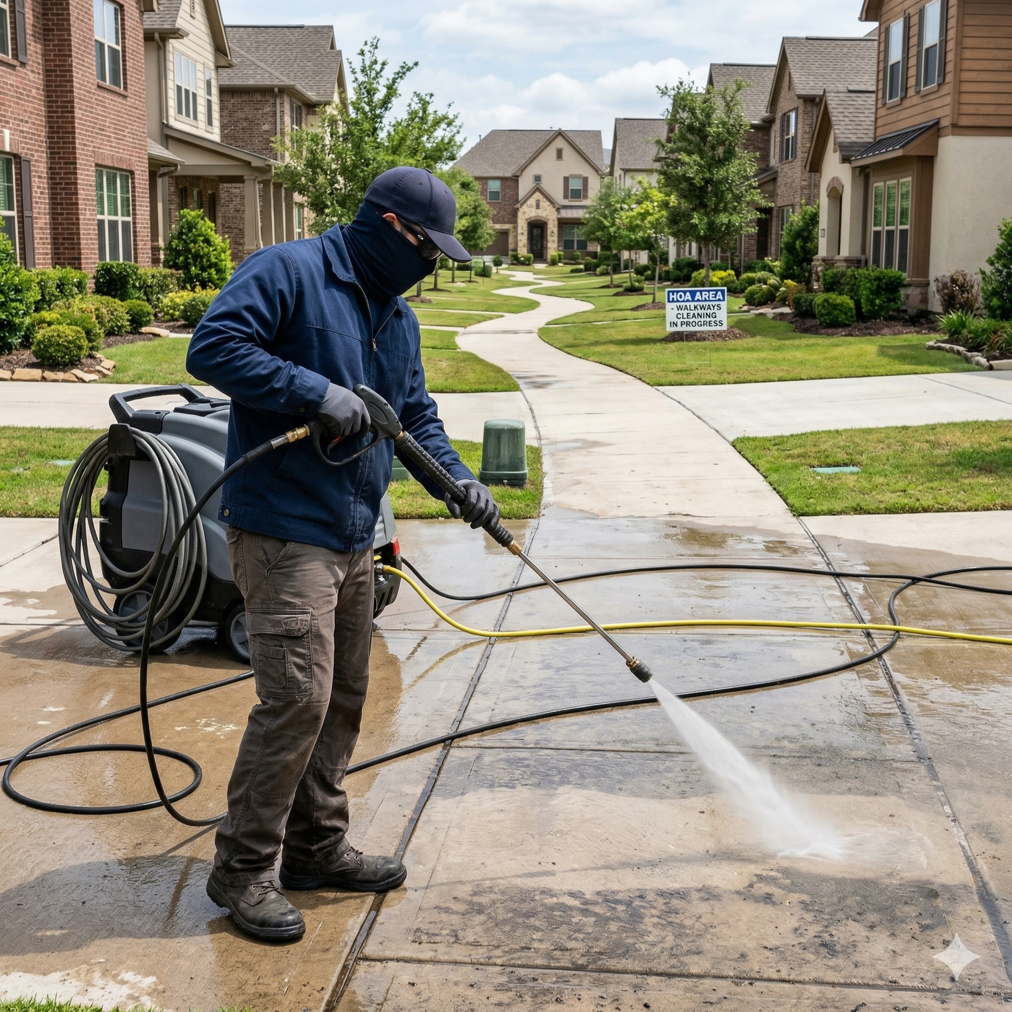 Why Our Exterior Cleaning for HOAs Service Stands Out